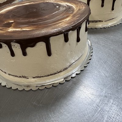 Mocha Cake With Buttercream Frosting 