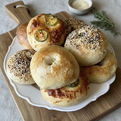 Sourdough Bagels 4 Pack 