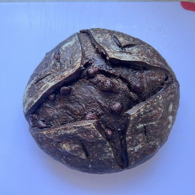 Mocha Espresso Sourdough Loaf 