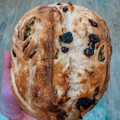 Cranberry Jalapeño Sourdough Bread 