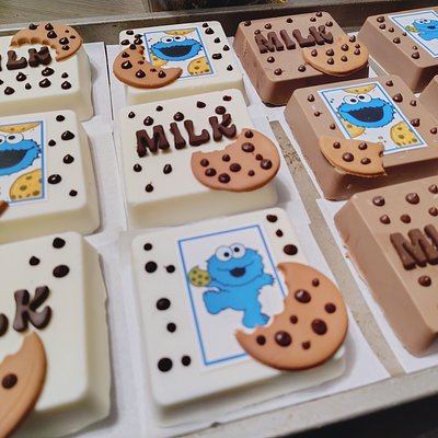 Chocolate Covered Rice Krispy Treats 
