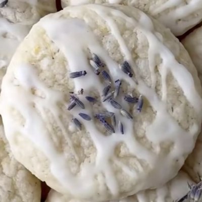 lavender lemon cookie