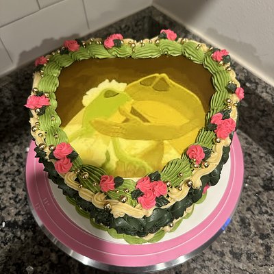 9 INCH HEART CAKE 