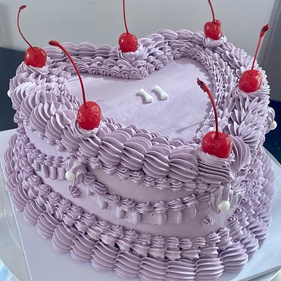 20 Serves Heart Shaped Cake 