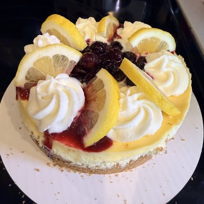 Lemon Blueberry Cheesecake 6 Inch