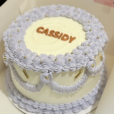 Vintage-Style sponge Cake Class