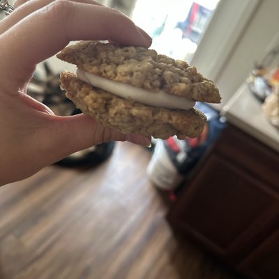 Sourdough Oatmeal Cream Pie