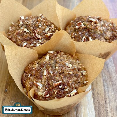 Banana Nut Muffins (dozen)