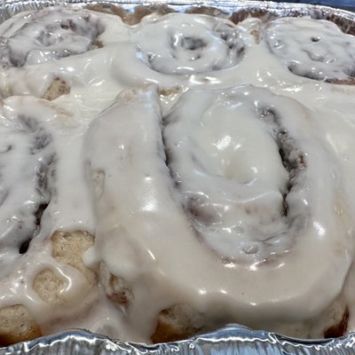 1 Dozen Cinnamon Rolls 