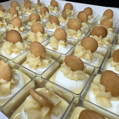 Banana Pudding Dessert Shooters