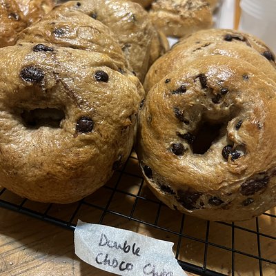 Chocolate Chip Bagel