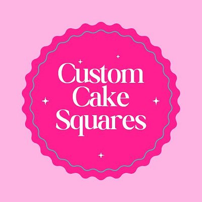Custom Cake Squares