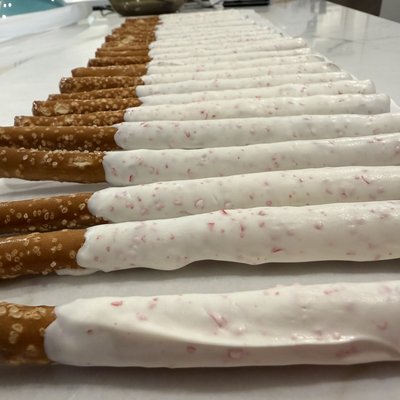 Dozen Dipped Pretzel Sticks
