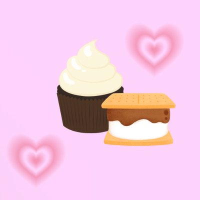 ꜱ’ᴍᴏʀᴇꜱ ᴄᴜᴘᴄᴀᴋeꜱ ♡ (6 ᴘᴀᴄᴋ)