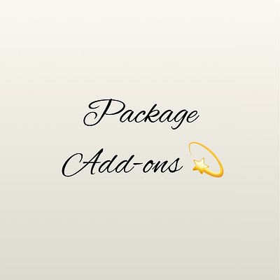 Bundle Add-ons 💫