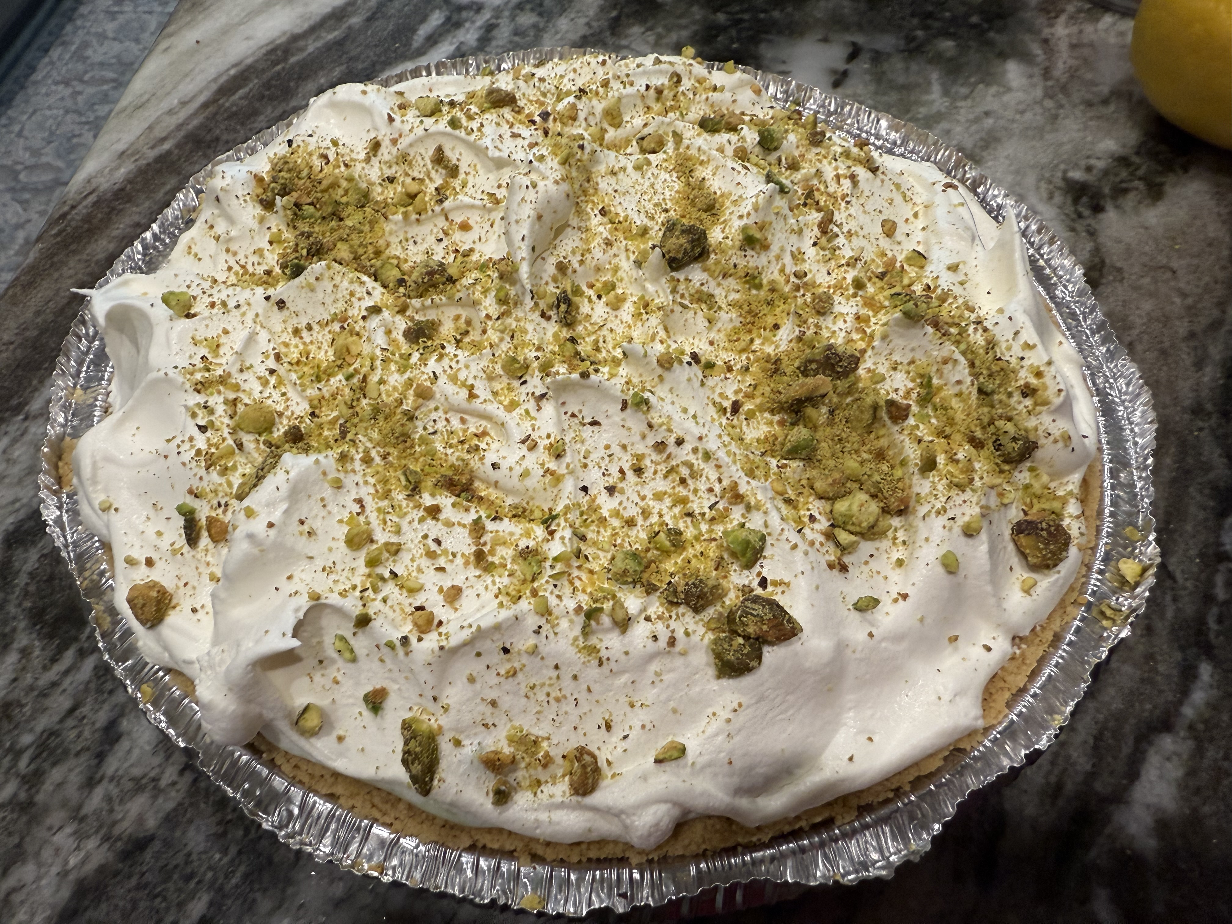 Pistachio Cream Pie