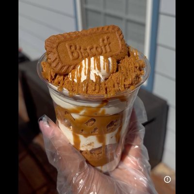 NEW! Biscoff Cheesecake Cup