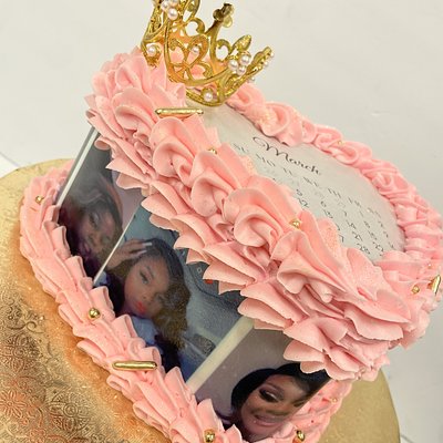 Burn Away Calendar Heart Cake Deluxe 