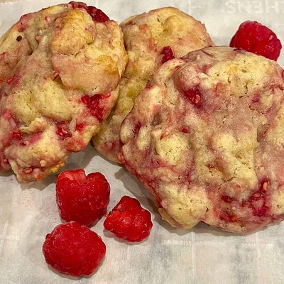 Raspberry Lemonade Cookies
