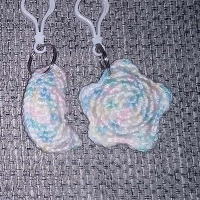Crochet keychain (Pastel)