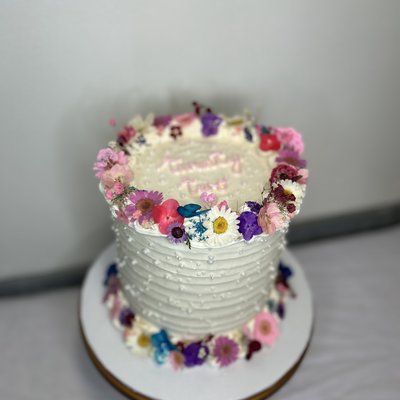 6 Inch Floral 