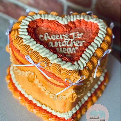 Small Heart Cake