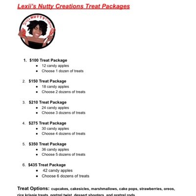 Treat Packages