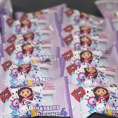 Gabby Dollhouse Ring Pops 