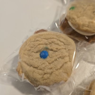 M & M cookies