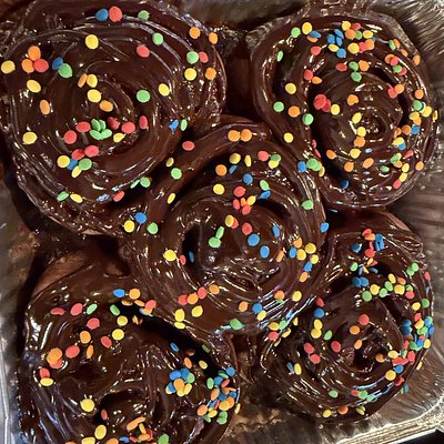 Cosmic Brownie Rolls
