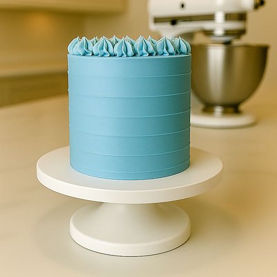 Custom 8" Tall Double Barrel Cake