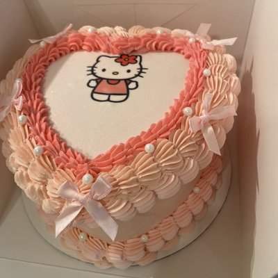 Basic Heart/Circle Cake