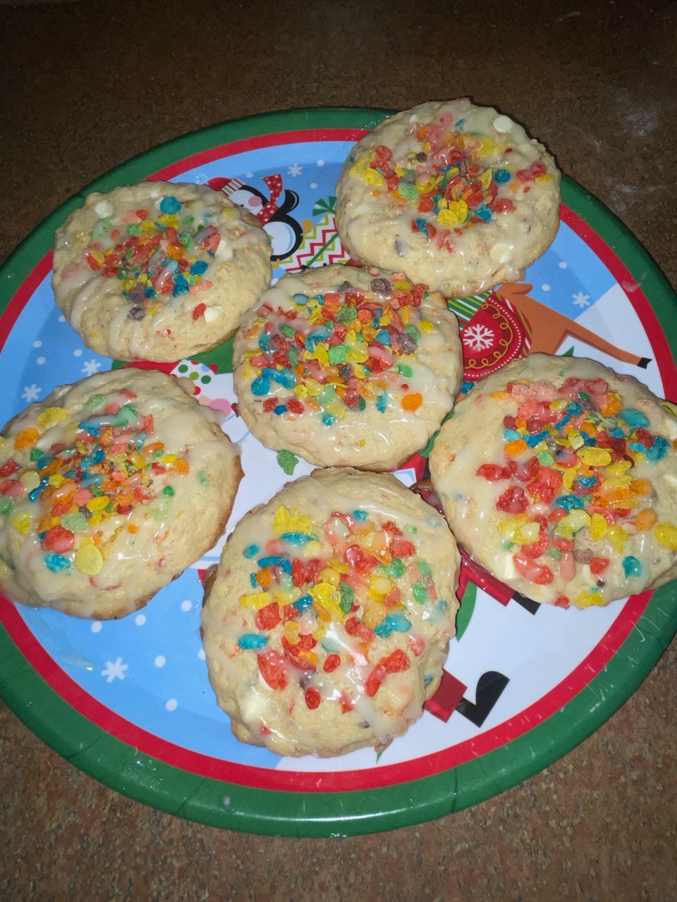 Fruity Pebbles Cookies