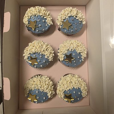 Medium Cupcake Box Of (6)