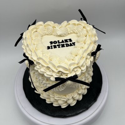 Custom Heart Cakes