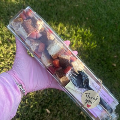churro cheesecake bites 😍