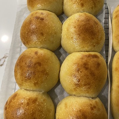 Sourdough Brioche Hamburger Buns (8ct)
