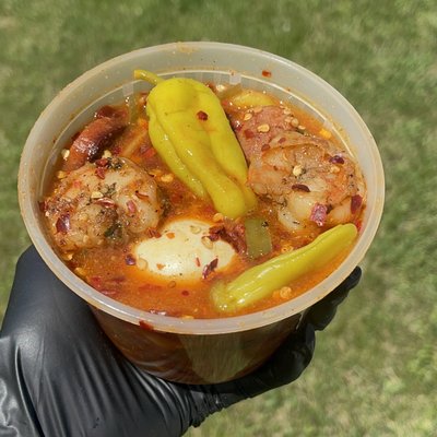 Minis Small Shrimp & Sausage Bowl