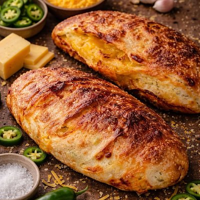 Jalapeño Cheddar Sourdough