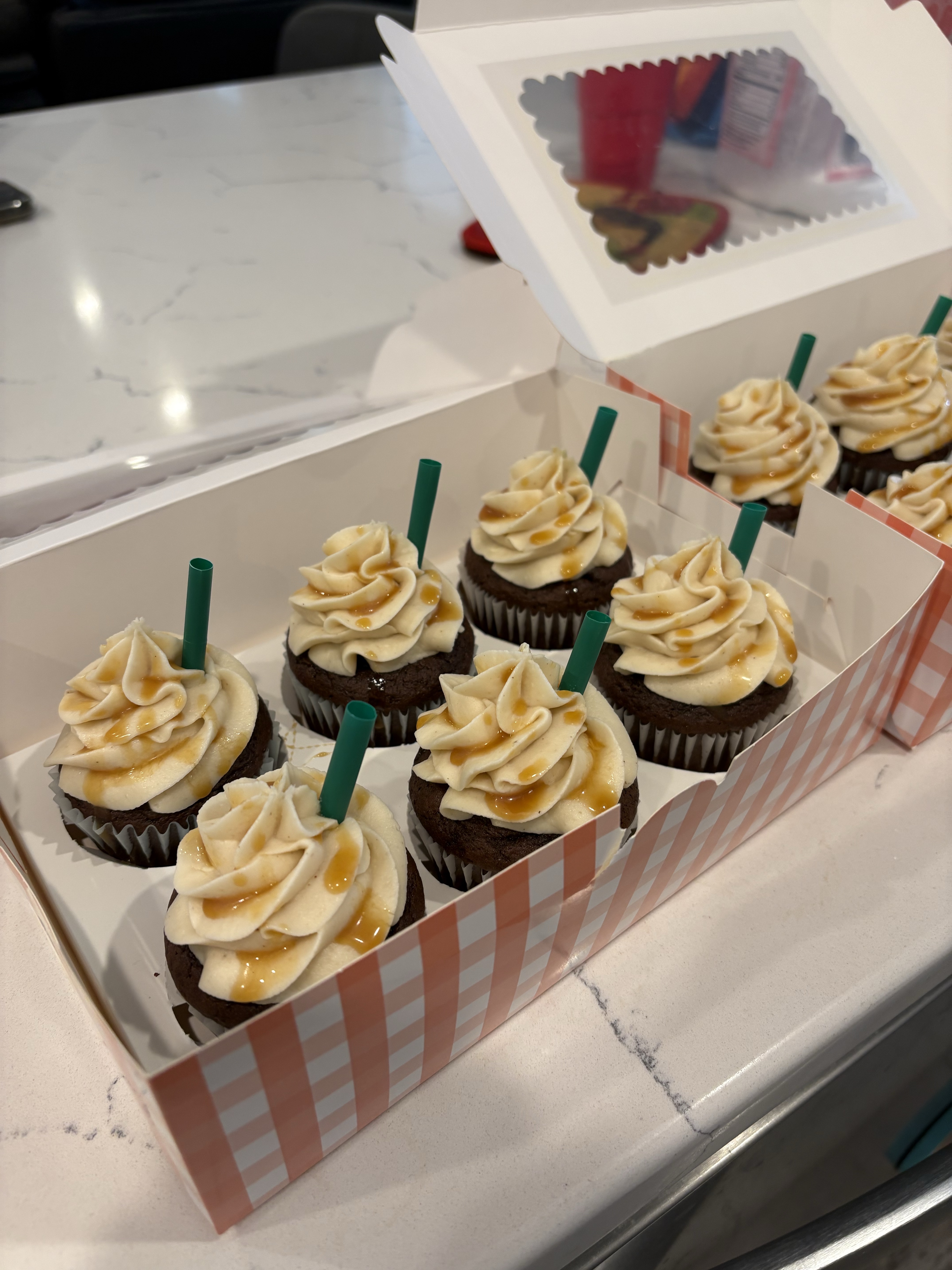 Caramel Latte Cupcakes