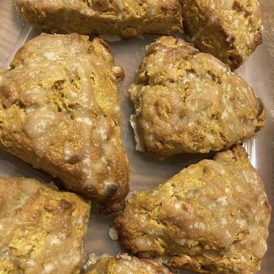 Pumpkin Maple Scones