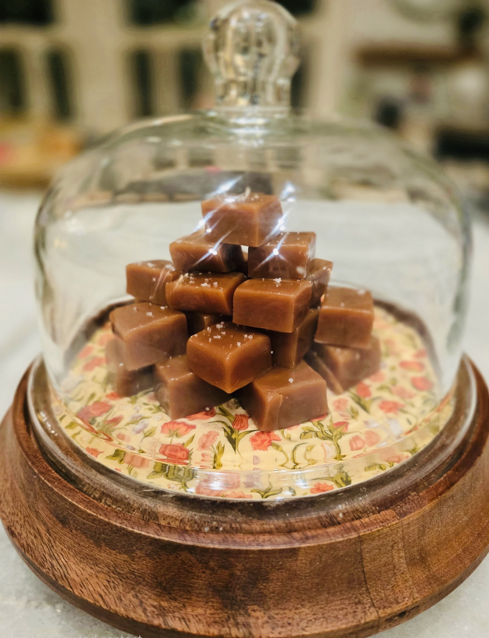 Bourbon Salted Caramels