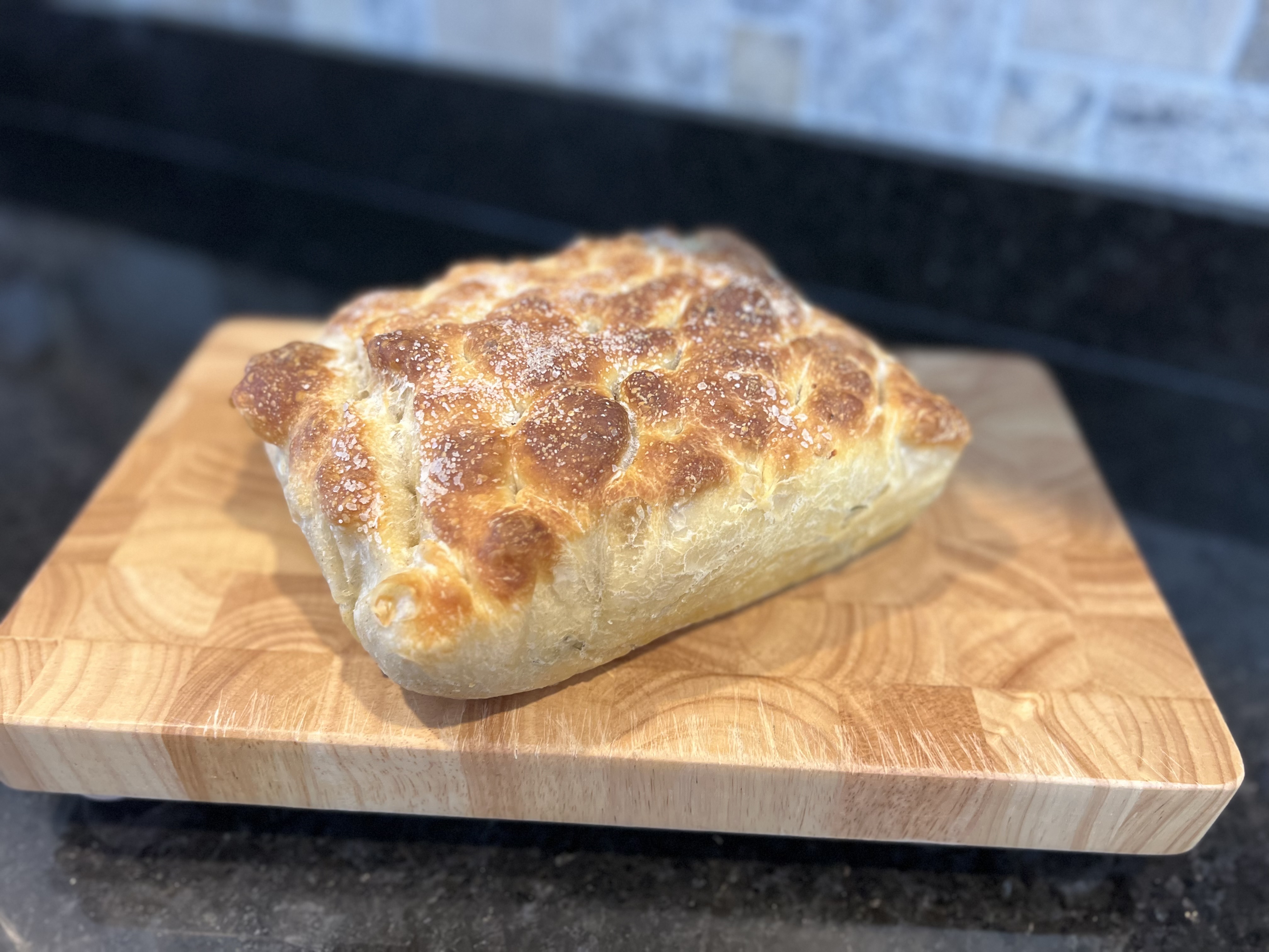 Garlic & Rosemary Focaccia Bread