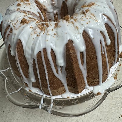 Vanilla Biscoft Cookie Pound Cake 