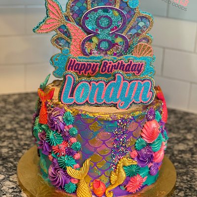 Custom 8in. 2 Layer Cake