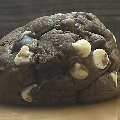 Four Triple Chocolate Fudge  Cookies 