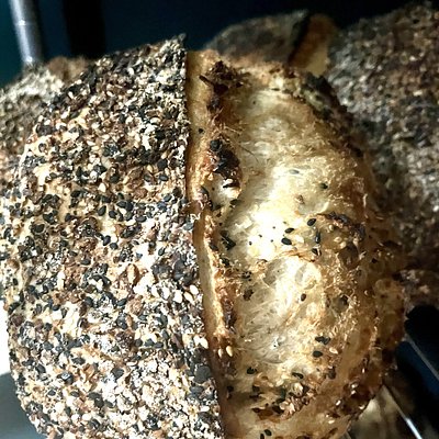 Everything But The Bagel Sourdough