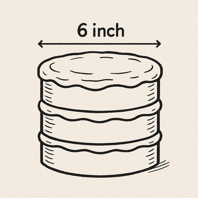 6” Cake
