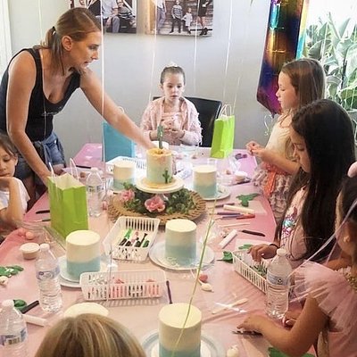 Cake Decorating Birthday Party 