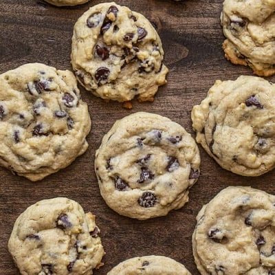 Dozen Sourdough Chocolate Chip Cookies